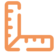 construction ruler icon