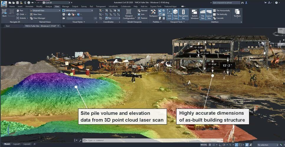 Robotic hard hat: automation does the tedious survey work at construction sites