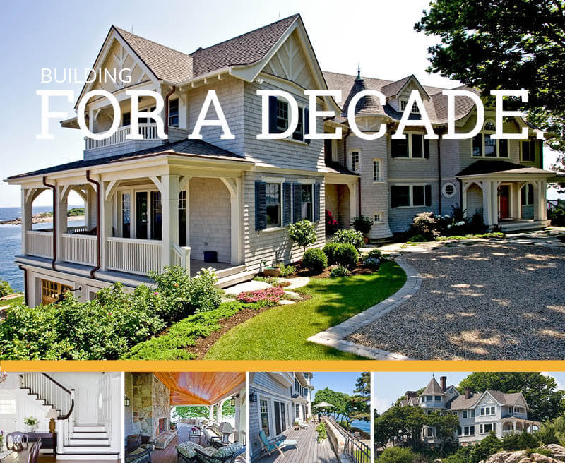 Celebrating a Decade of Custom Homes Cliff Break Escape Windover