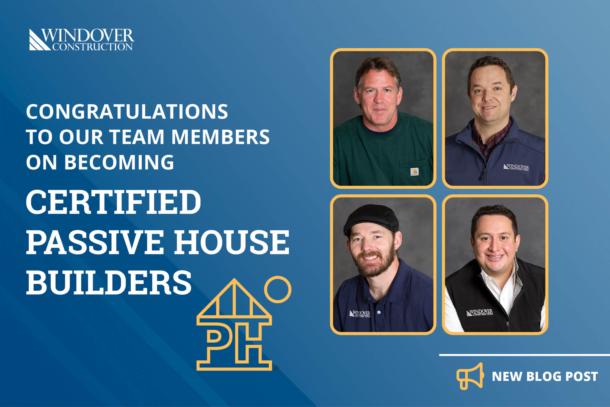 Windover Employees Become Certified Passive House Builders