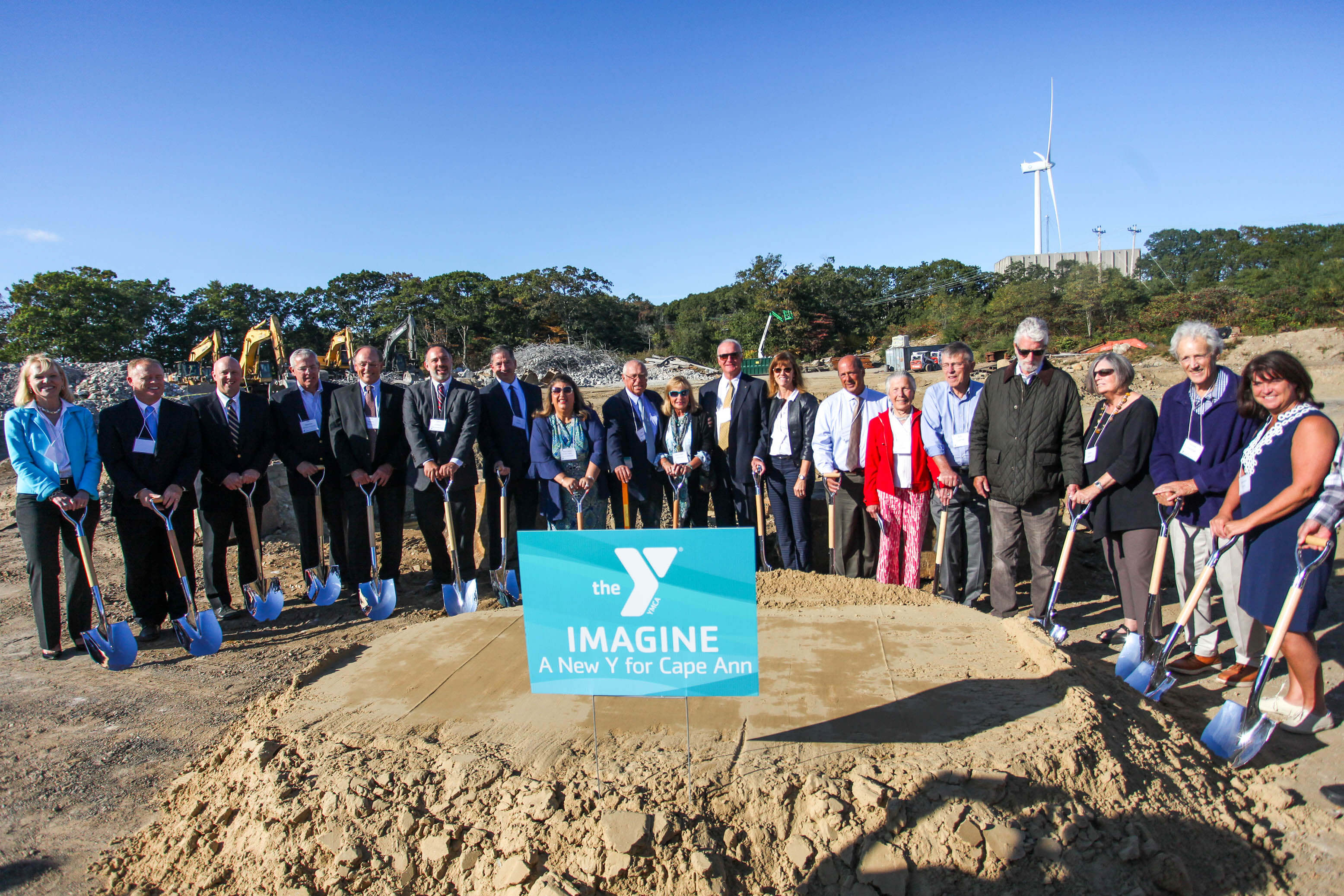 Breaking Ground for the New Cape Ann YMCA